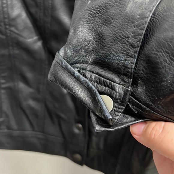 Free Press Faux Leather Jacket - Picture 5 of 9